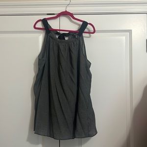 Ellen Tracy navy xl tank